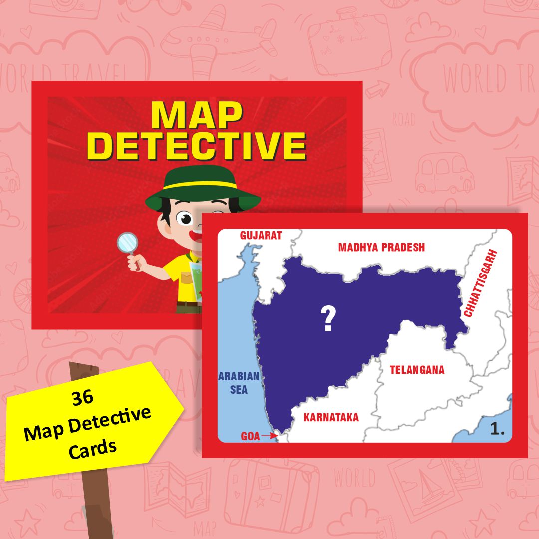 Discover India Map Detective