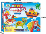 Paper Crumpling Ocean Theme - Dimensions