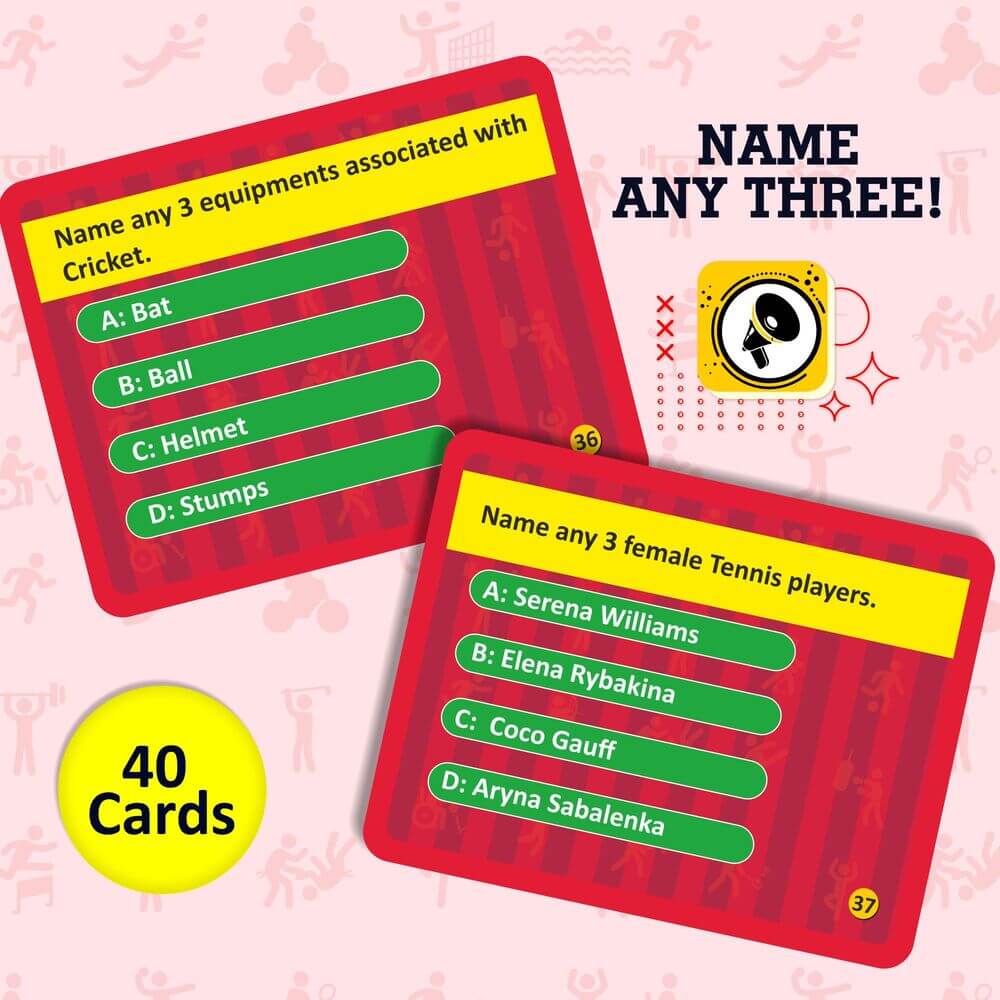 Sportspedia - Name Any Three